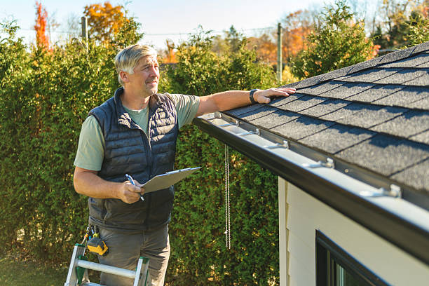 Professional Roofing technician working in Edmeston, NY